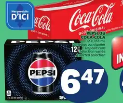 Marché Bonichoix PEPSI OU COCA-COLA offer