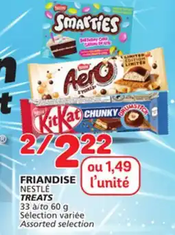 Marché Bonichoix NESTLÉ TREATS offer