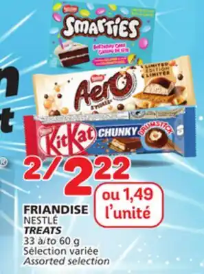 Marché Bonichoix NESTLÉ TREATS offer