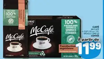 Marché Bonichoix McCAFÉ K-CUP 550 to 750 g Assorted selection offer