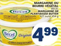 Marché Bonichoix BECEL MARGARINE OR PLANT-BASED BUTTER offer