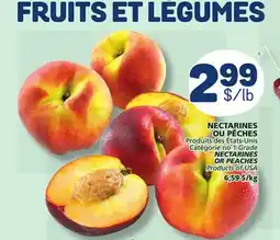 Marché Bonichoix NECTARINES OR PEACHES offer