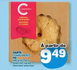 Marché Bonichoix COMPLIMENTS PIE offer