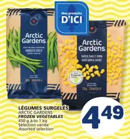 Marché Bonichoix ARCTIC GARDENS FROZEN VEGETABLES offer