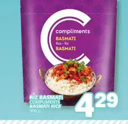 Marché Bonichoix COMPLIMENTS BASMATI RICE offer