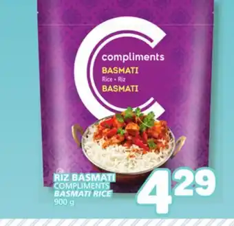 Marché Bonichoix COMPLIMENTS BASMATI RICE offer