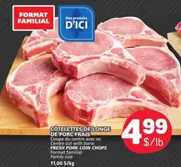 Marché Bonichoix FRESH PORK LOIN CHOPS offer