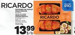 Marché Bonichoix RICARDO FRESH STUFFED CHICKEN BREASTS offer