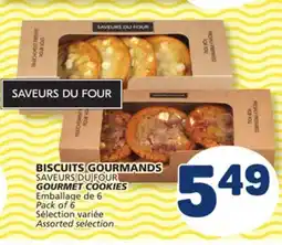 Marché Bonichoix SAVEURS DU FOUR GOURMET COOKIES offer