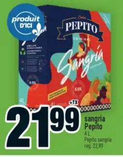 Super C sangria Pepito | Pepito sangria offer