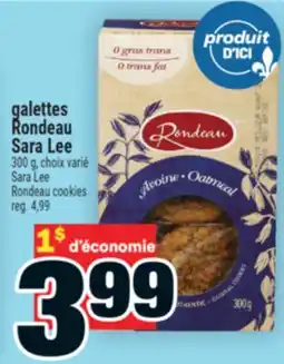 Super C galettes Rondeau Sara Lee | Sara Lee Rondeau cookies offer