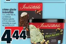 Super C crème glacée Irrésistible | Irrésistible ice cream offer