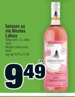 Super C boisson au vin Nicolas Laloux | Nicolas Laloux wine drink offer