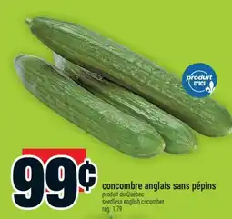 Super C concombre anglais sans pépins | seedless english cucumber offer
