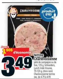 Super C terrine Charlevoisienne | Charlevoisienne terrine offer