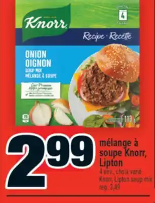 Super C mélange à soupe Knorr, Lipton | Knorr, Lipton soup mix offer