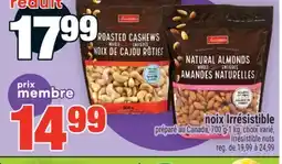 Super C noix Irrésistible | Irrésistible nuts offer