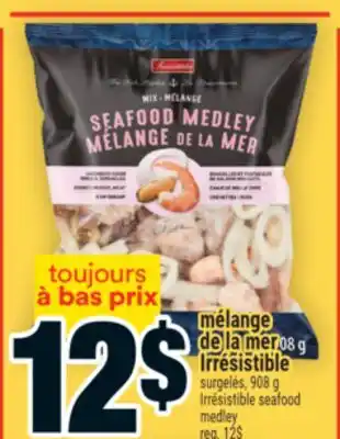Super C mélange de la mer Irrésistible | Irrésistible seafood medley offer