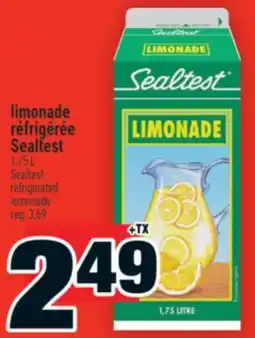 Super C limonade réfrigérée Sealtest |Sealtest refrigerated lemonade offer