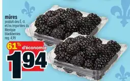 Super C mûres | blackberries offer