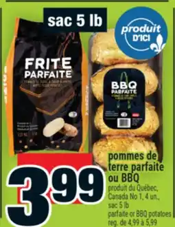 Super C pommes de terre parfaite ou BBQ | parfaite or BBQ potatoes offer