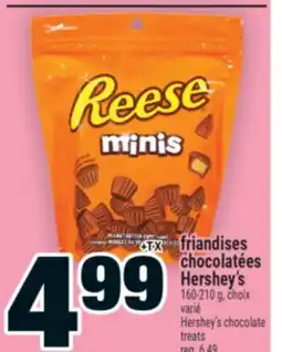 Super C friandises chocolatées Hershey's | Hershey's chocolate treats offer