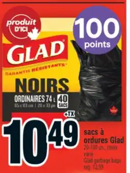 Super C sacs à ordures Glad | Glad garbage bags offer