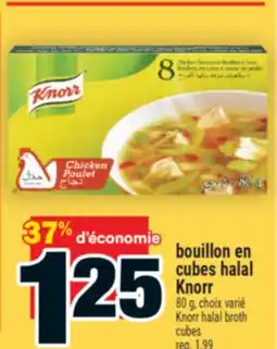 Super C bouillon en cubes halal Knorr | Knorr halal broth cubes offer