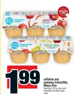 Super C collation aux pommes Irrésistible | Irrésistible, Life Smart apple snack offer