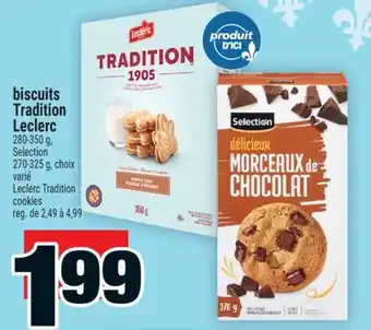 Super C BISCUITS TRADITION LECLERC | LECLERC TRADITION COOKIES offer