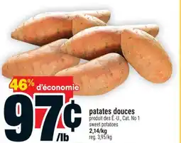 Super C patates douces | sweet potatoes offer