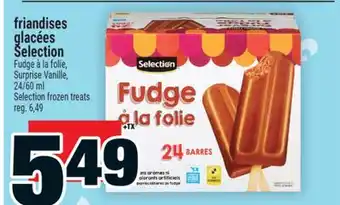 Super C friandises glacées Selection | Selection frozen treats offer
