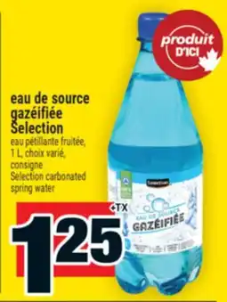 Super C eau de source gazéifiée Selection | Selection carbonated spring water offer