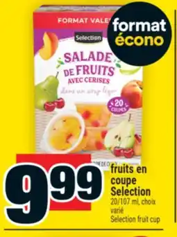Super C fruits en coupe Selection | Selection fruit cup offer