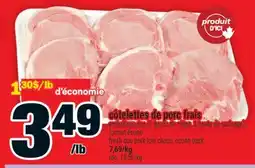 Super C côtelettes de porc frais | fresh duo pork loin chops offer