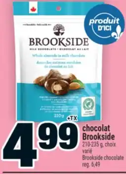 Super C chocolat Brookside | Brookside chocolate offer
