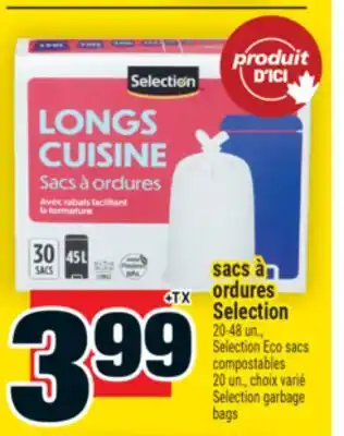 Super C sacs à ordures Selection | Selection garbage offer
