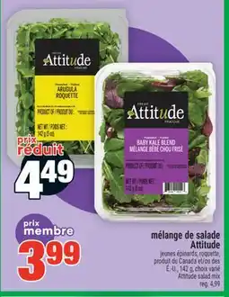 Super C mélange de salade Attitude | Attitude salad mix offer