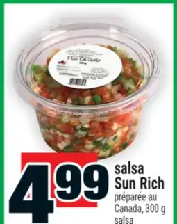 Super C salsa Sun Rich préparée | salsa offer