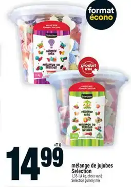 Super C mélange de jujubes Selection | Selection gummy mix offer