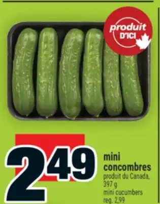 Super C mini concombres | mini cucumbers offer