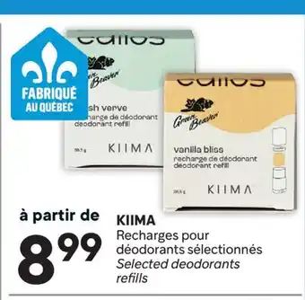 Brunet KIIMA Recharges pour déodorants sélectionnés offer