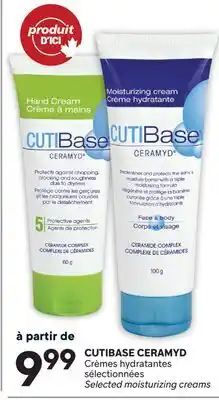Brunet CUTIBASE CERAMYD Crèmes hydratantes sélectionnées offer