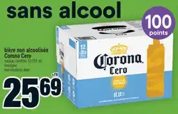 Super C bière non alcoolisée Corona Cero | non-alcoholic beer offer