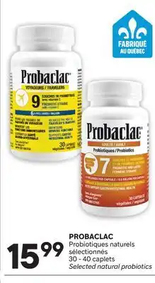 Brunet PROBACLAC Probiotiques naturels sélectionnés offer