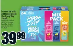 Super C boisson de malt alcoolisée Beach Day Every Day Smash | Beach Day Every Day alcoholic malt drink offer