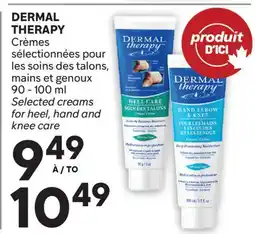 Brunet DERMAL THERAPY Crèmes sélectionnées pour les soins des talons, mains et genoux offer