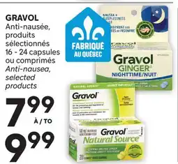 Brunet GRAVOL Anti-nausée, produits sélectionnés offer