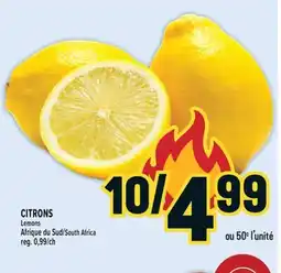 Marché Adonis CITRONS | LEMONS offer