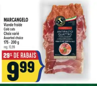Marché Adonis MARCANGELO VIANDE FROIDE | MARCANGELO COLD CUTS offer